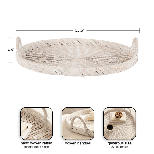 Cormont Rattan Serving Tray