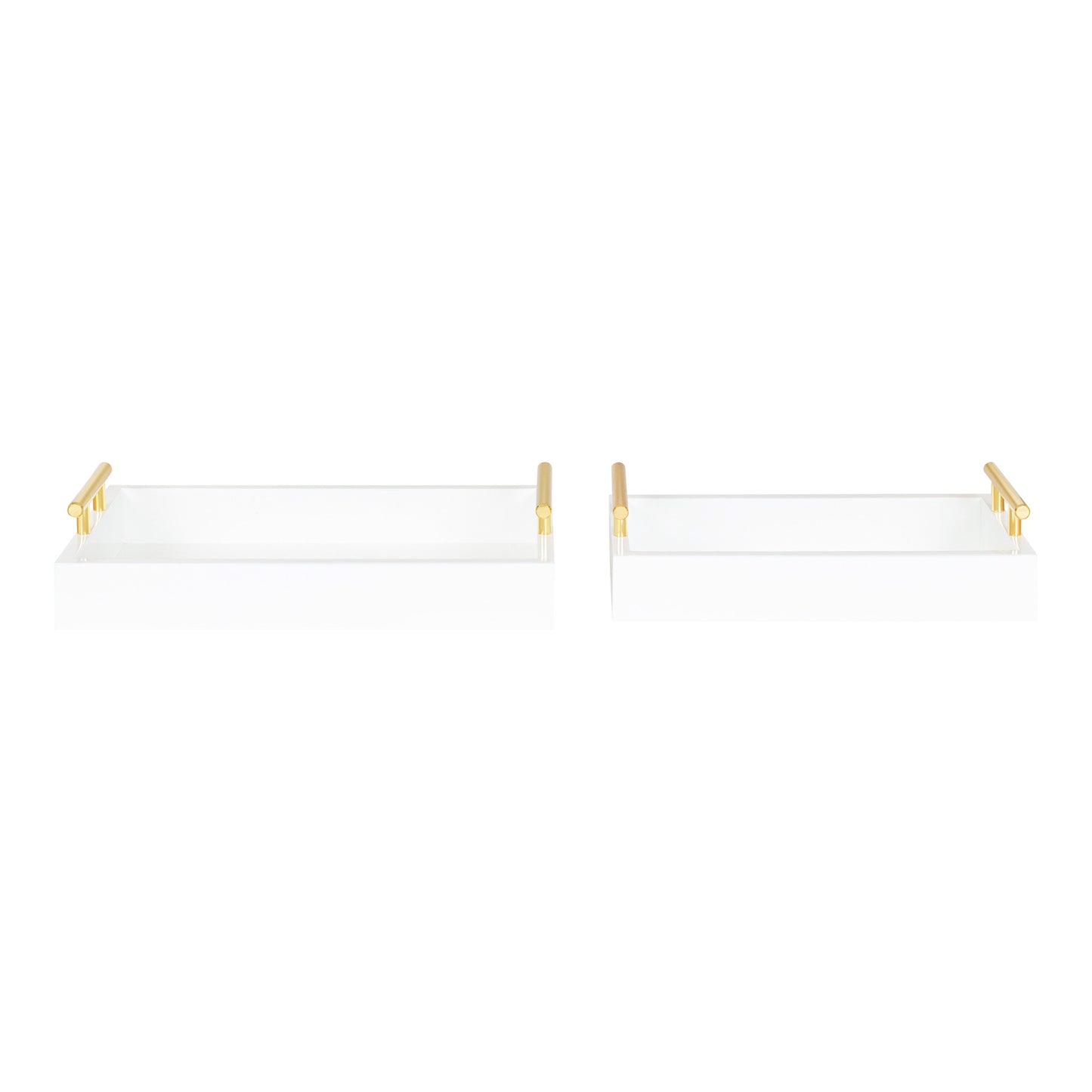 Lipton Rectangle Wood Tray Set