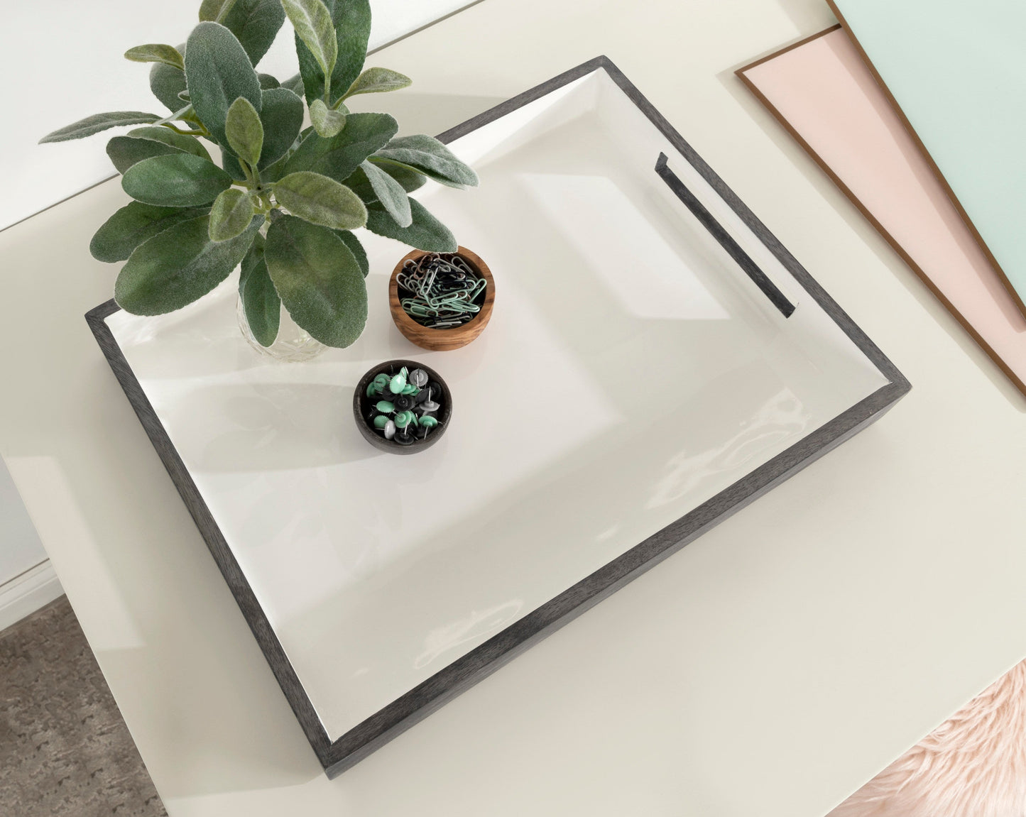 Ehrens Decorative Wood Tray