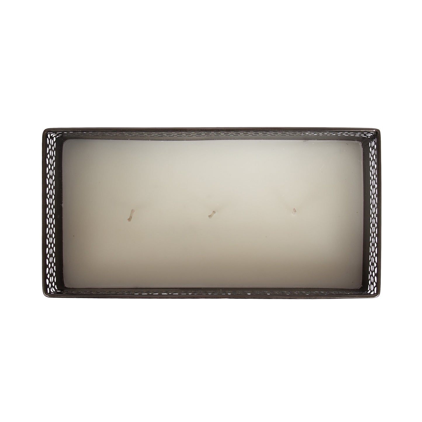 Pearce Rectangle Metal Wax Candle