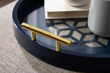 Caspen Round Decorative Tray