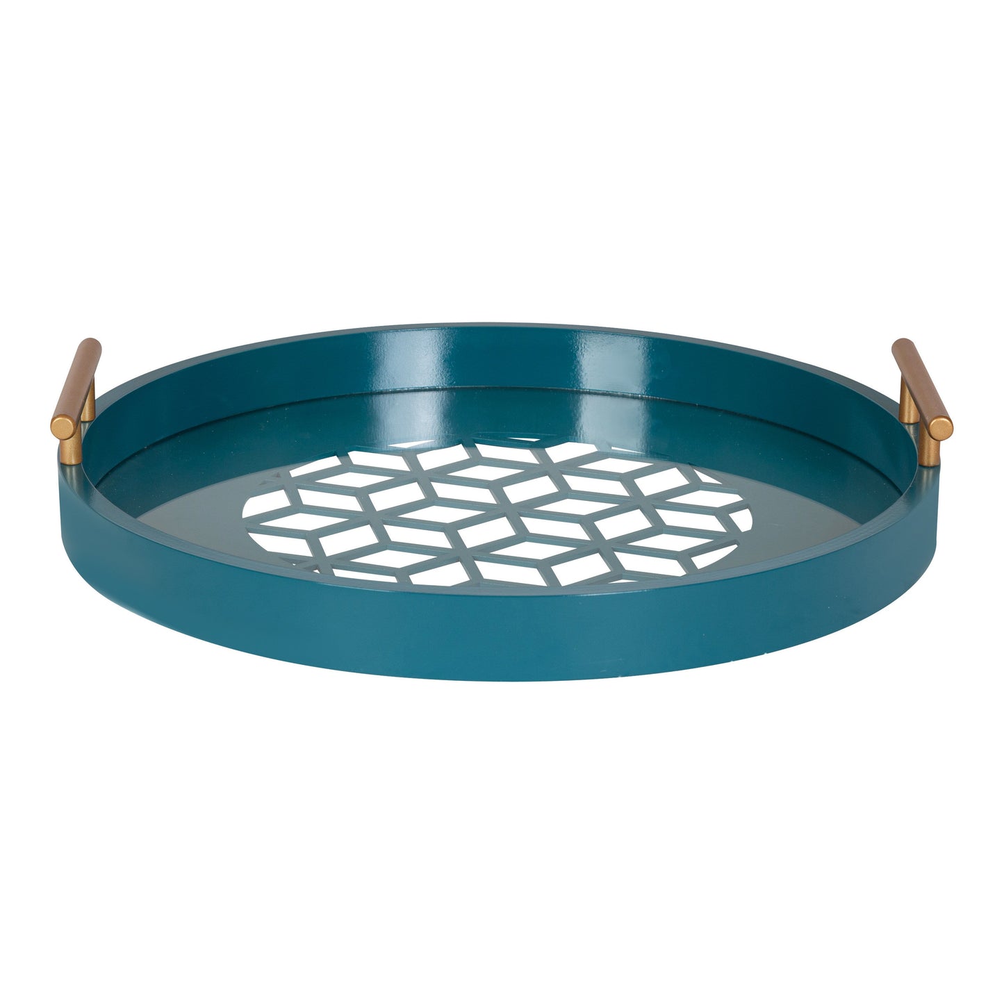 Caspen Round Decorative Tray