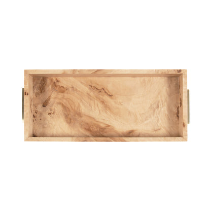 Burlock Rectangle Tray with Handles