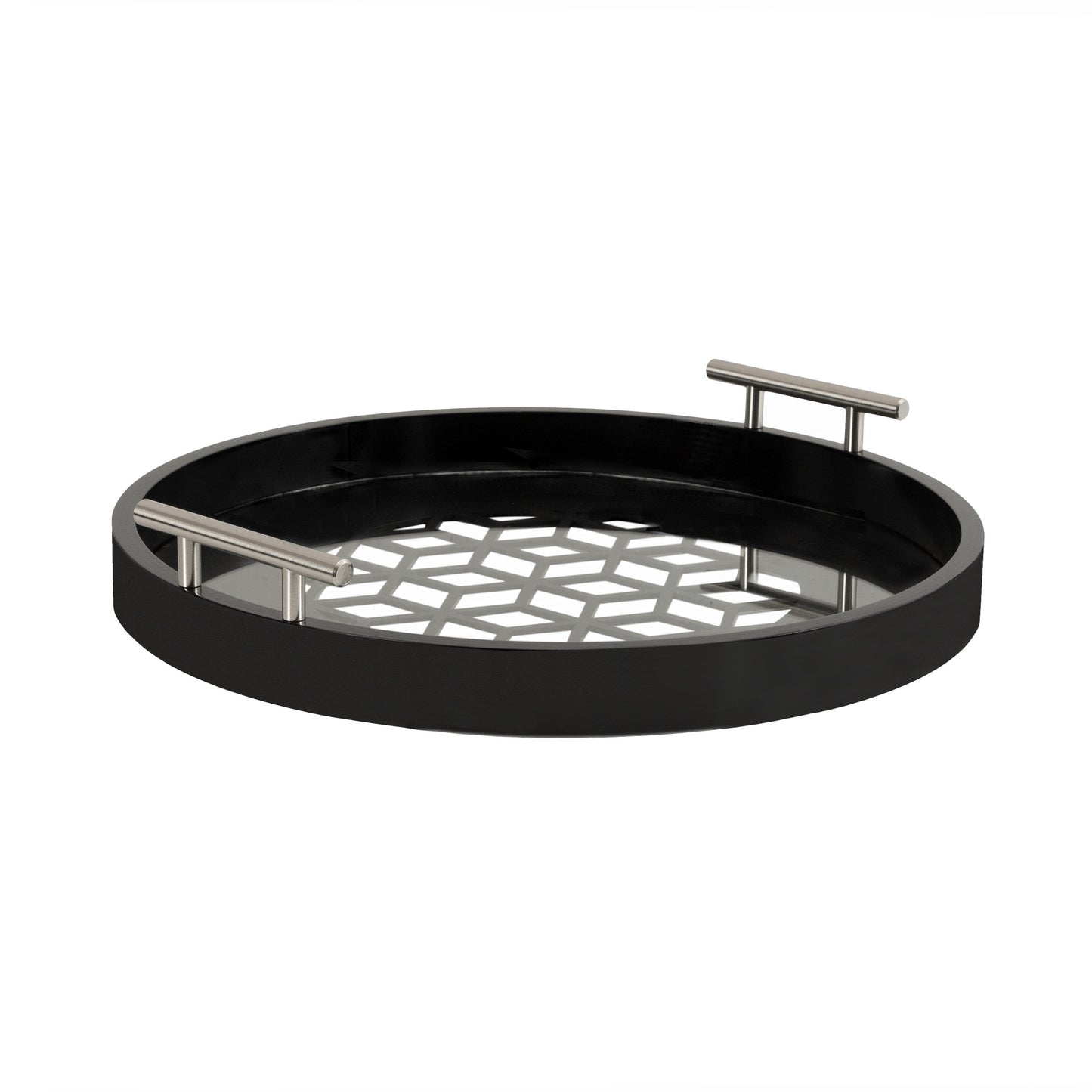 Caspen Round Decorative Tray