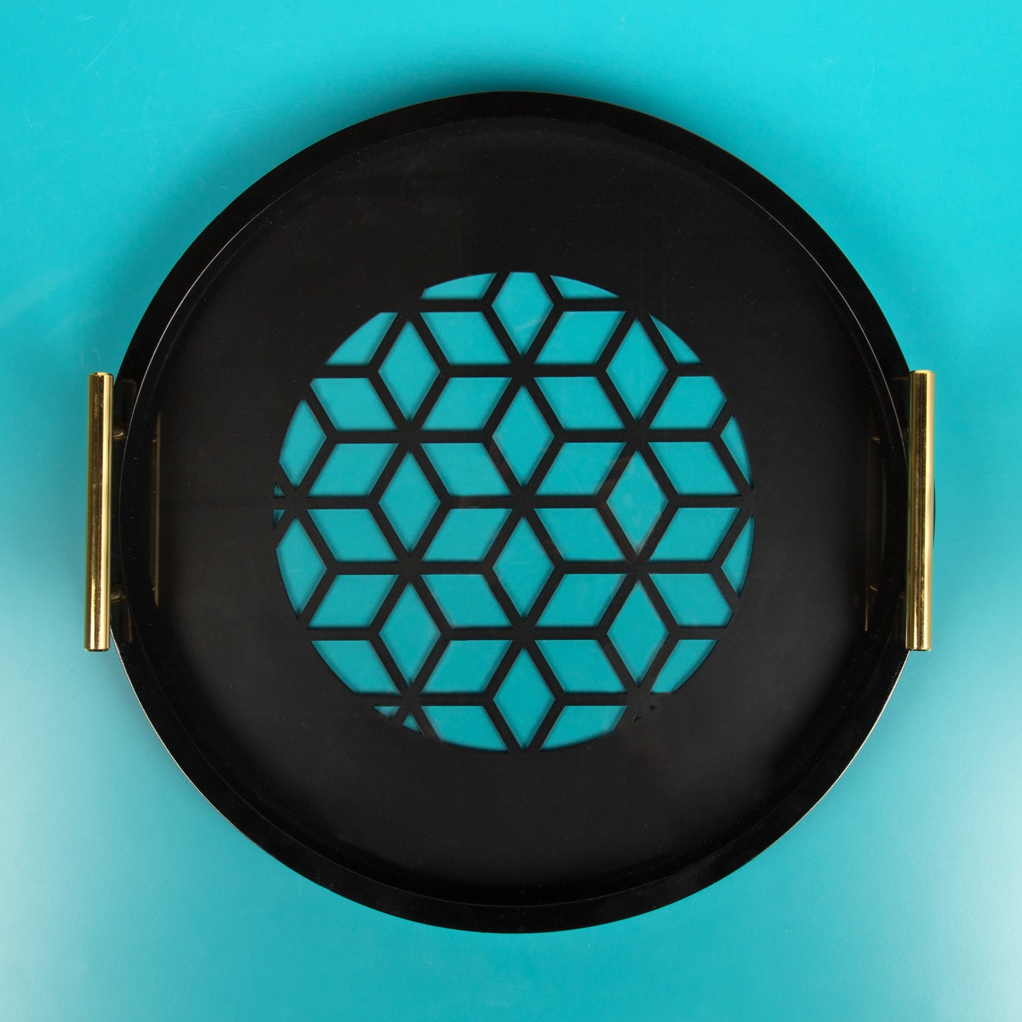 Caspen Round Decorative Tray