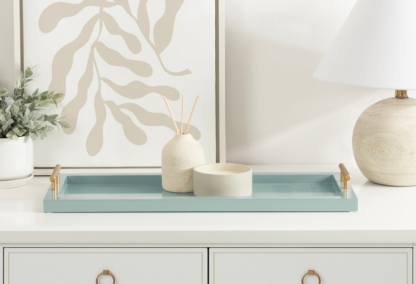 Halsey Rectangle Decorative Tray