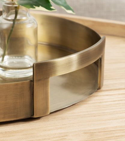 Myo Metal Round Tray