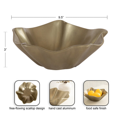 Flutte Metal Bowl