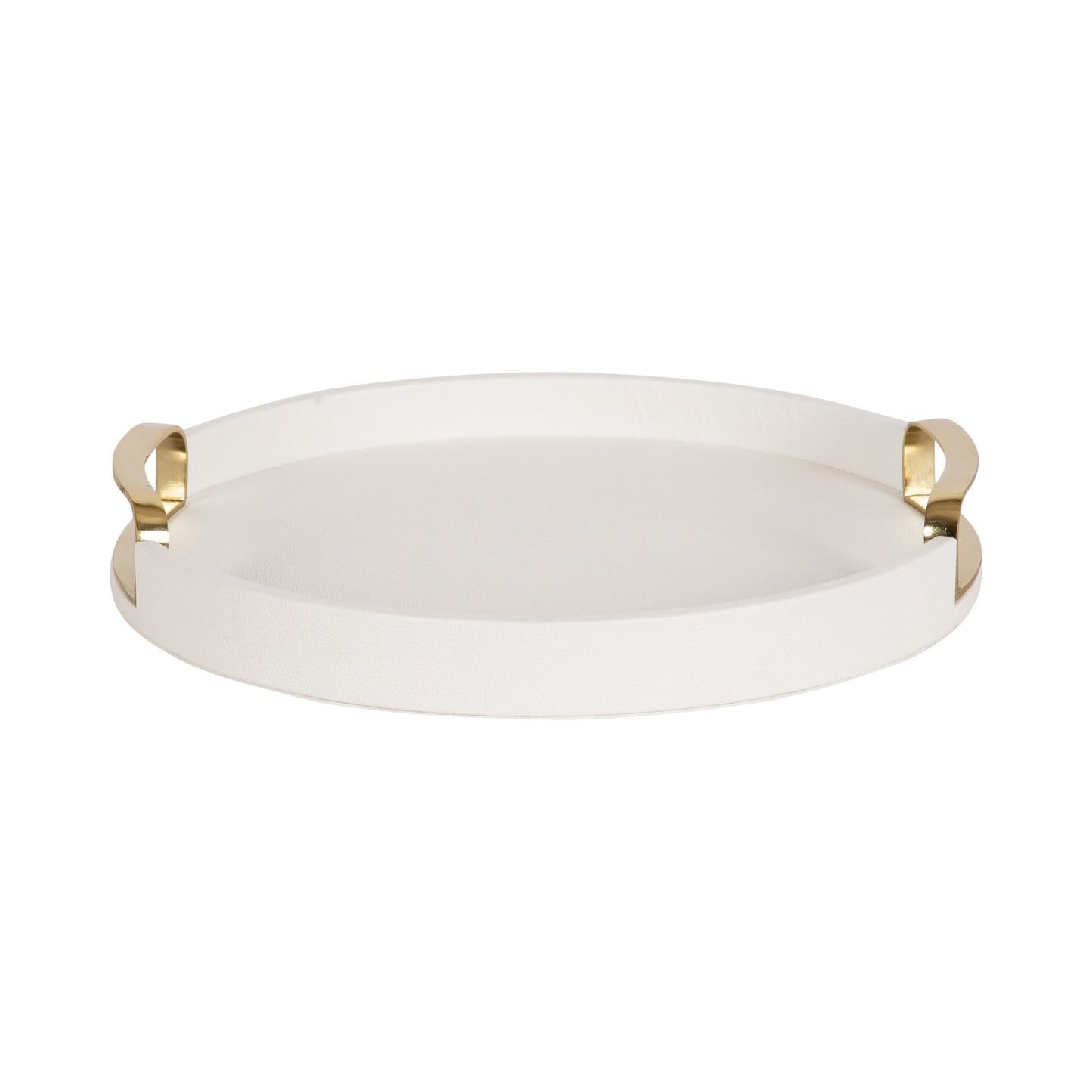 Valeska Round Tray with Handles