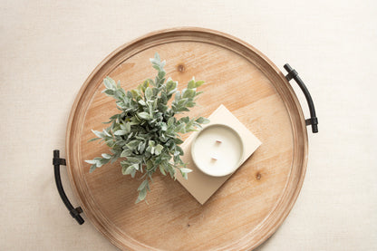 Bruillet Wood Ottoman Tray