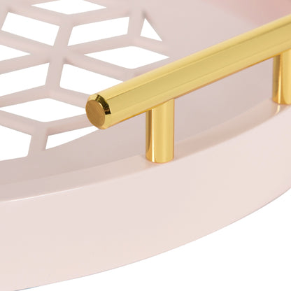 Caspen Round Decorative Tray