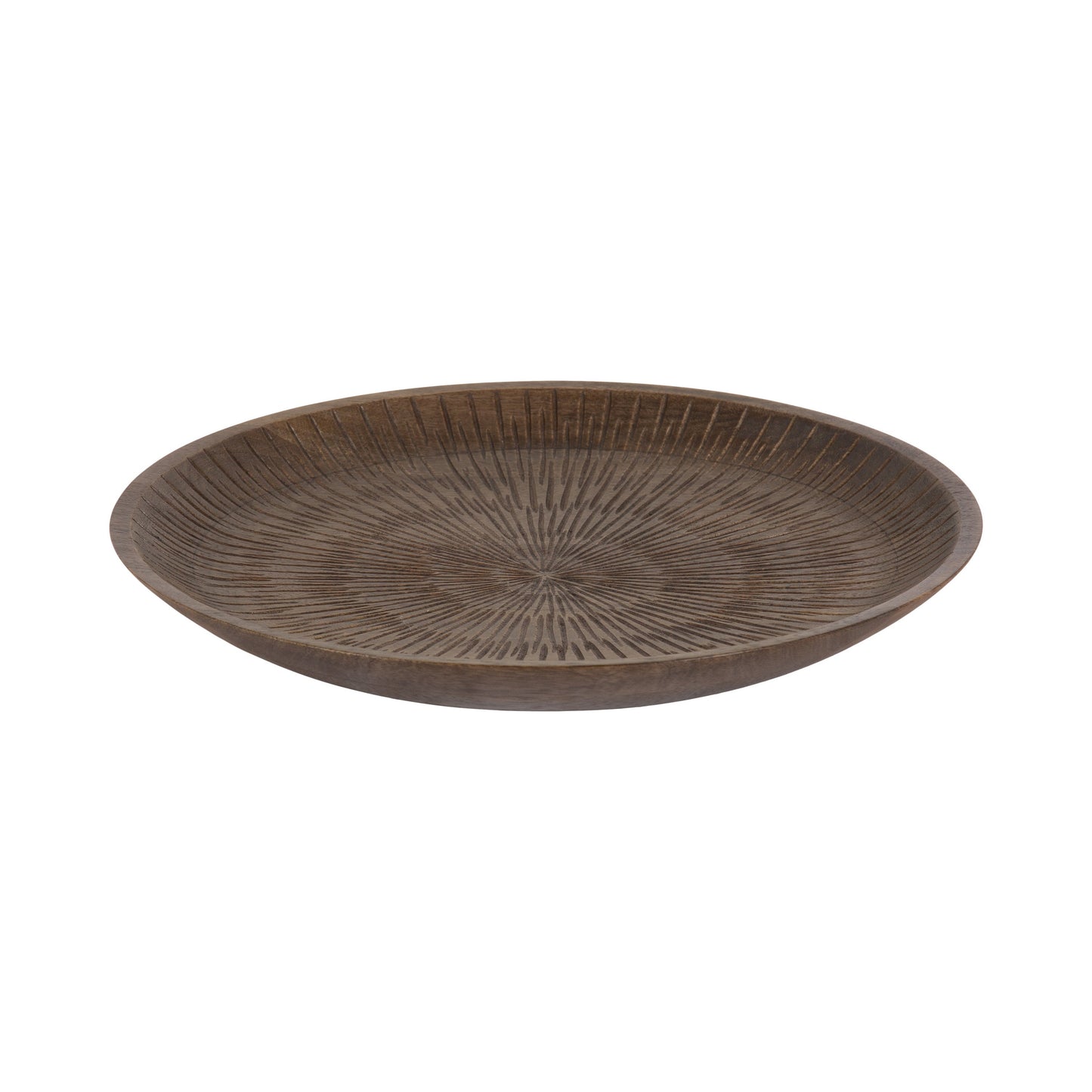 Zandros Round Carved Tray