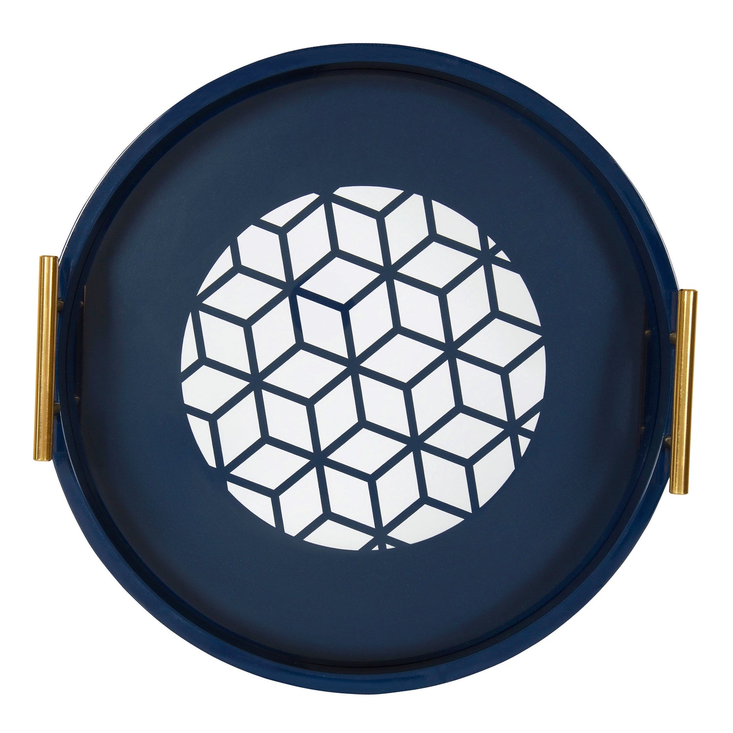 Caspen Round Decorative Tray