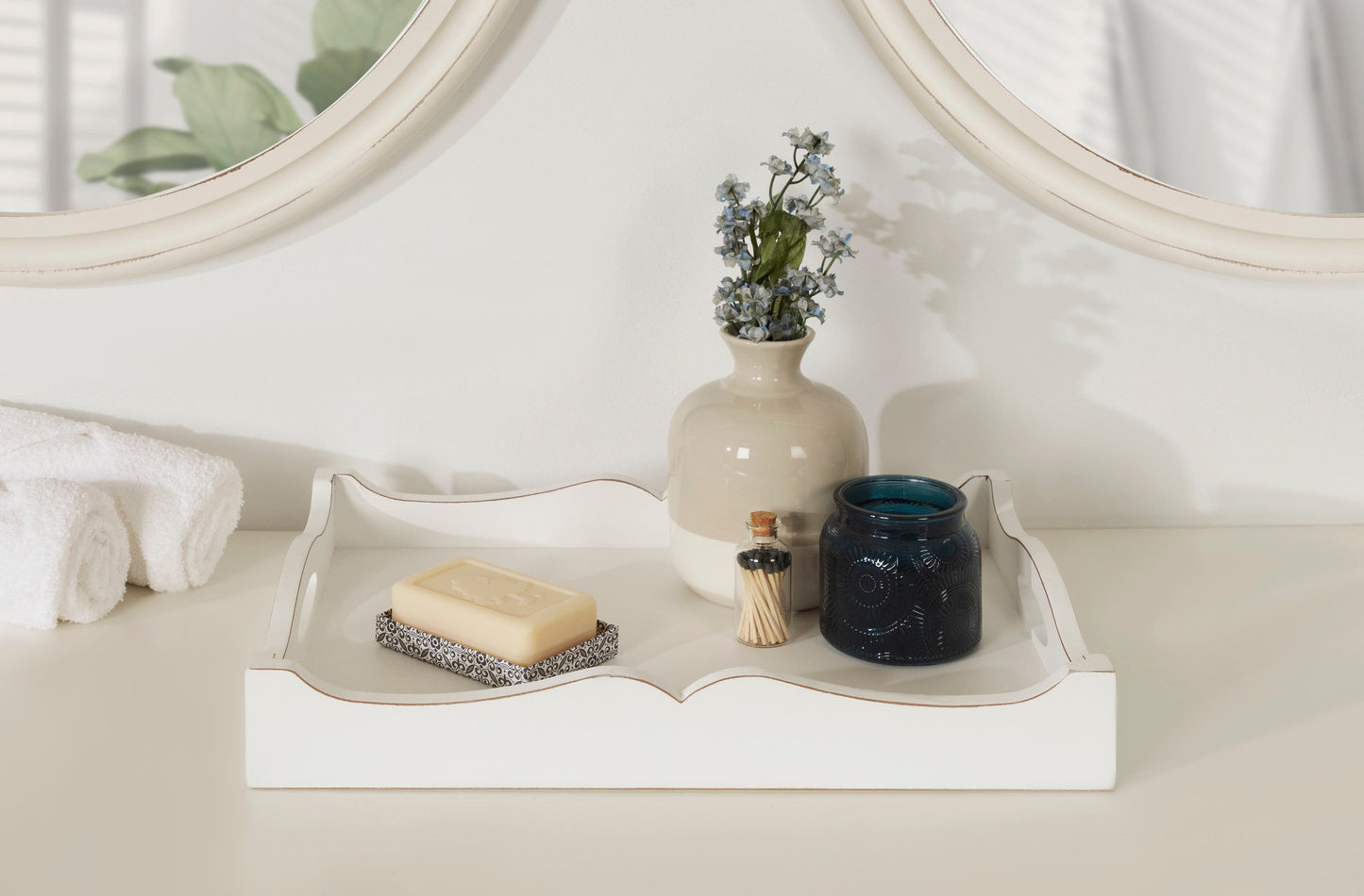 Astral Decorative Wood Tray