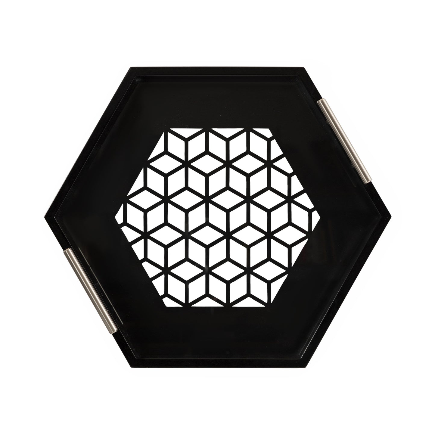 Caspen Hexagon Decorative Tray