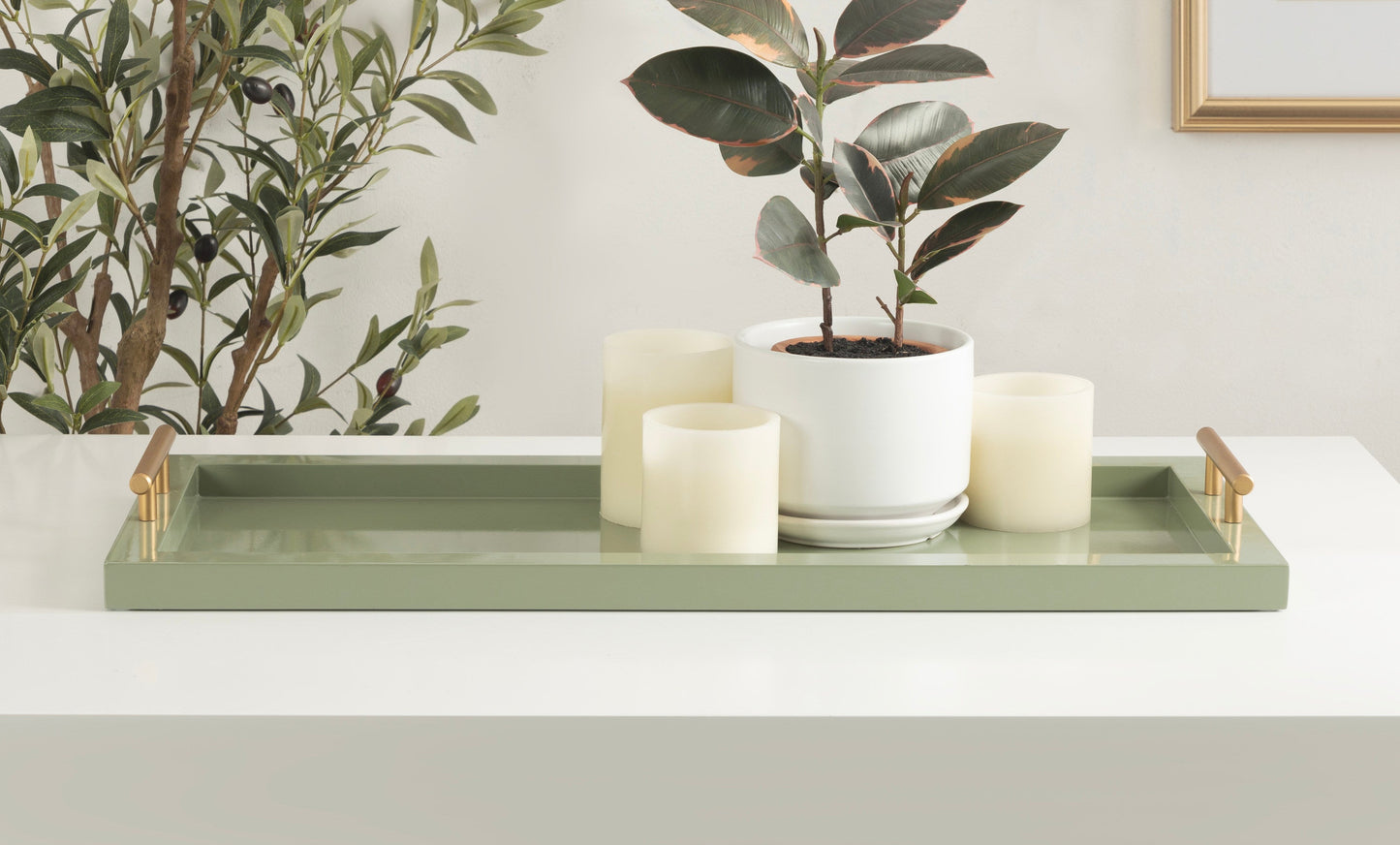 Halsey Rectangle Decorative Tray