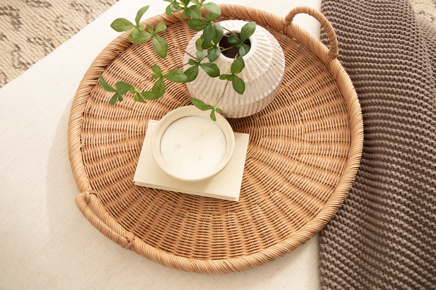 Cormont Rattan Serving Tray