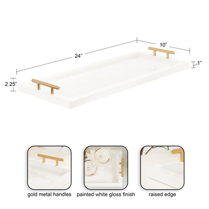 Halsey Rectangle Decorative Tray