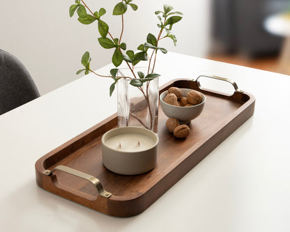 Farson Rectangle Tray with Handles