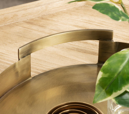 Myo Metal Round Tray