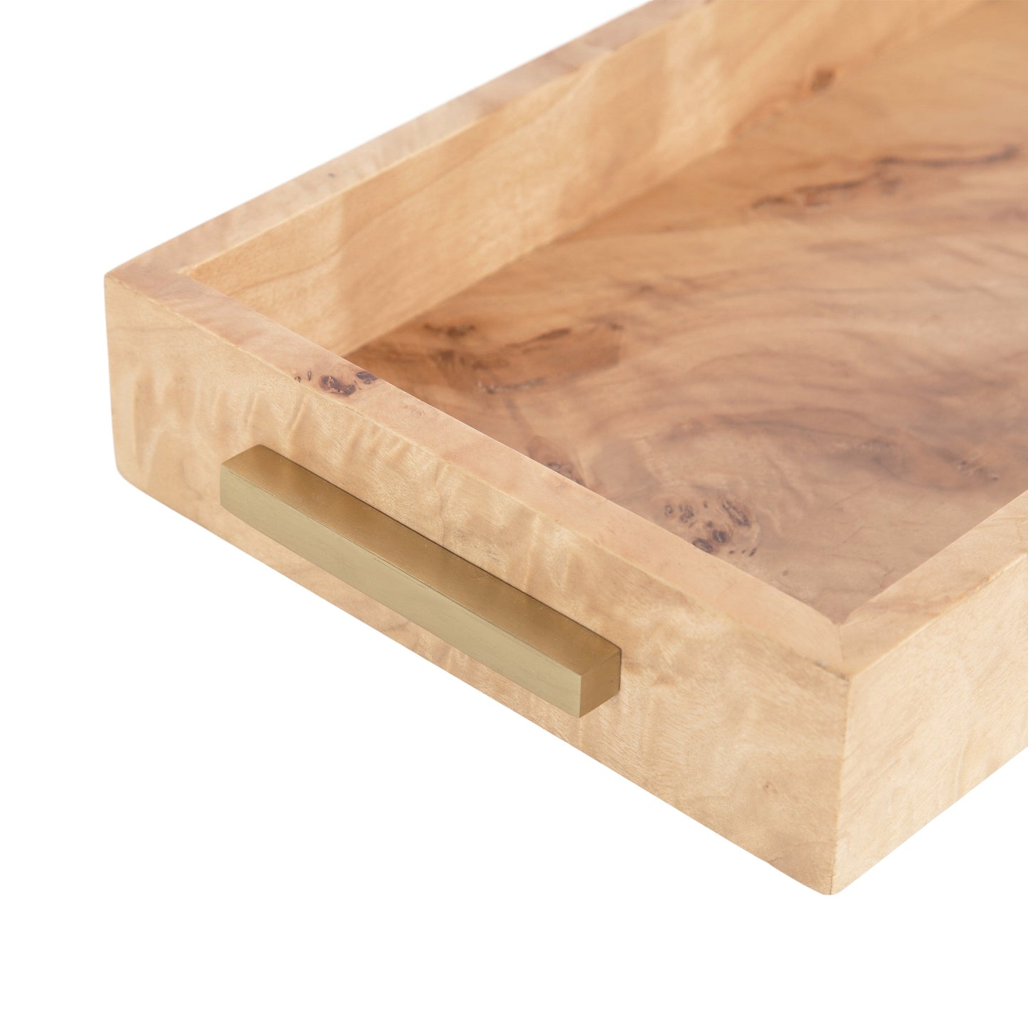 Burlock Rectangle Tray with Handles