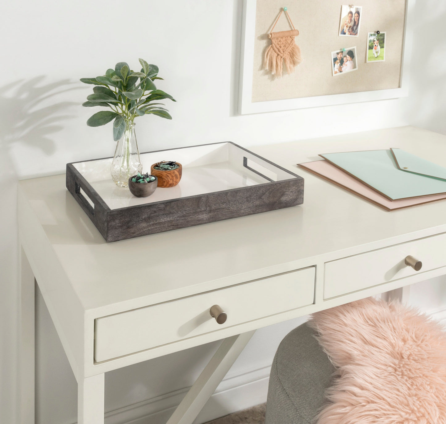 Ehrens Decorative Wood Tray