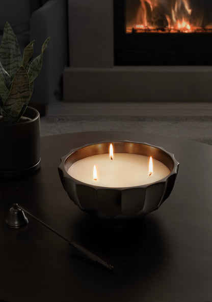 Plete Round Wax Candle Bowl