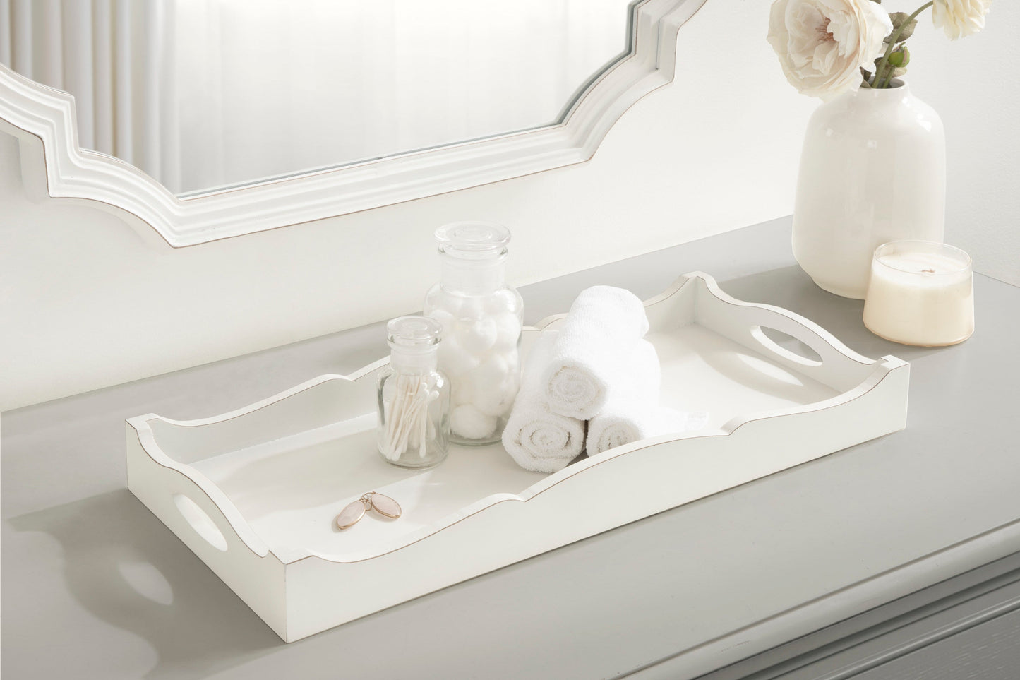 Astral Decorative Wood Tray