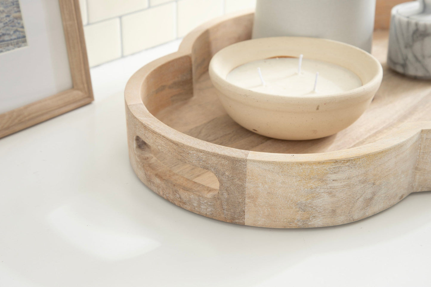 Winstead Scallop Decorative Tray