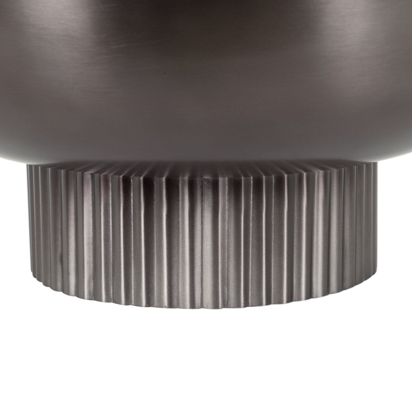 Rooks Ribbed Metal Bowl