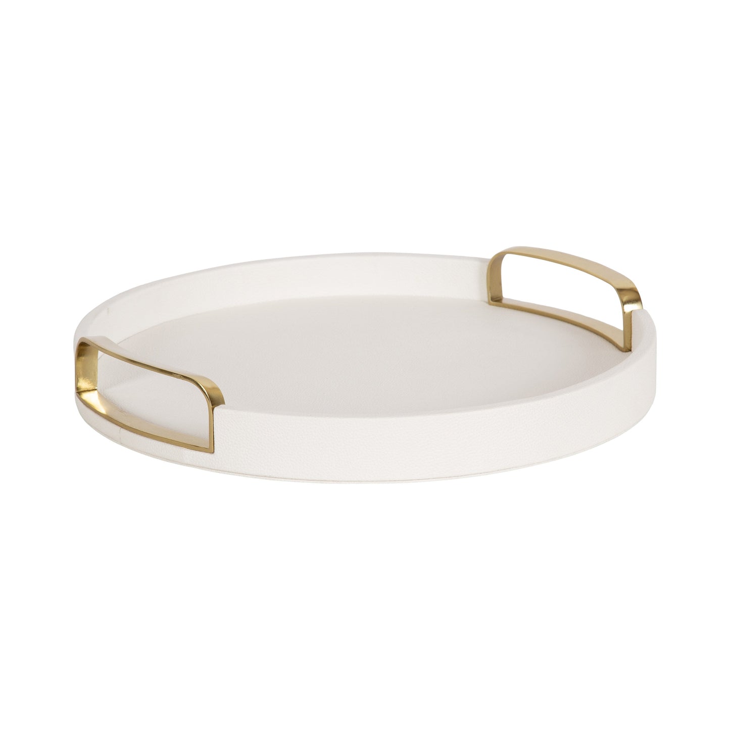Valeska Round Tray with Handles