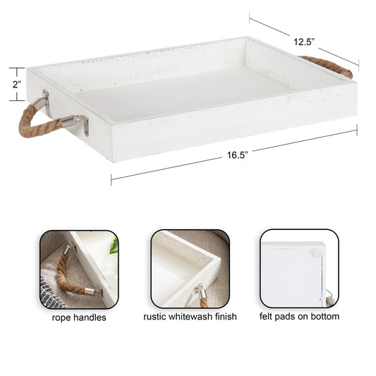 Bayville Wooden Decorative Tray