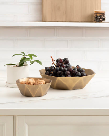 Octave Metal Bowl Set