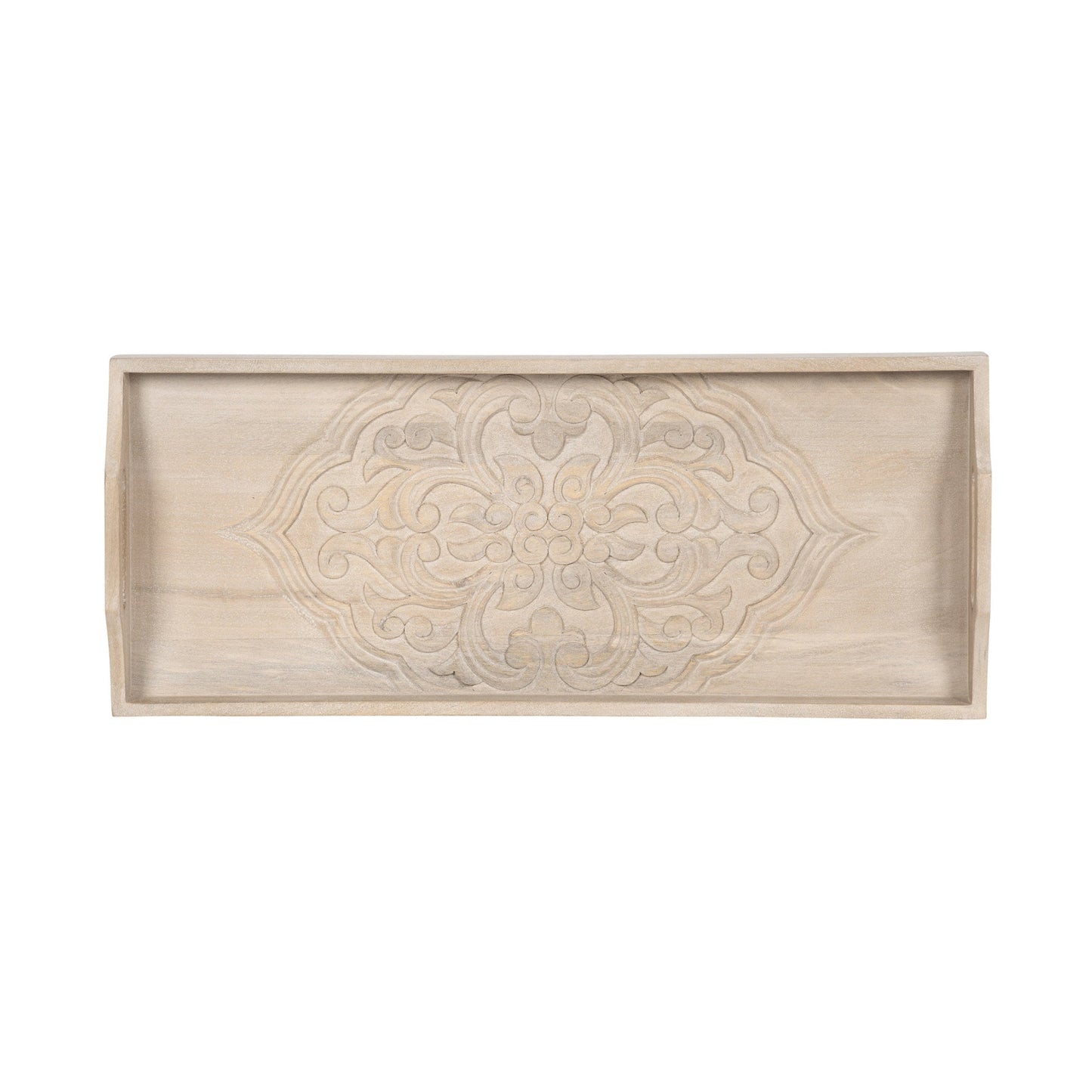 Adhira Carved Decorative Tray
