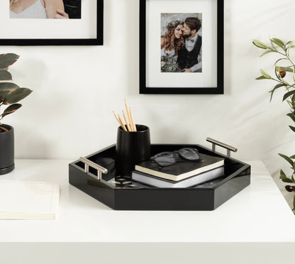 Caspen Hexagon Decorative Tray