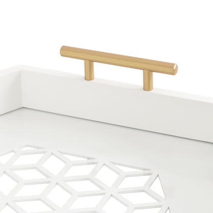 Caspen Hexagon Decorative Tray