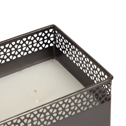 Pearce Rectangle Metal Wax Candle