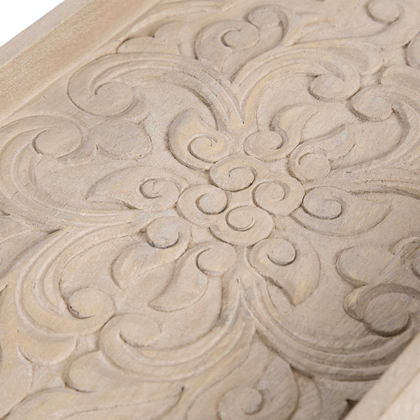 Adhira Carved Decorative Tray