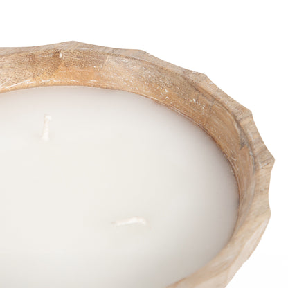 Plete Round Wax Candle Bowl