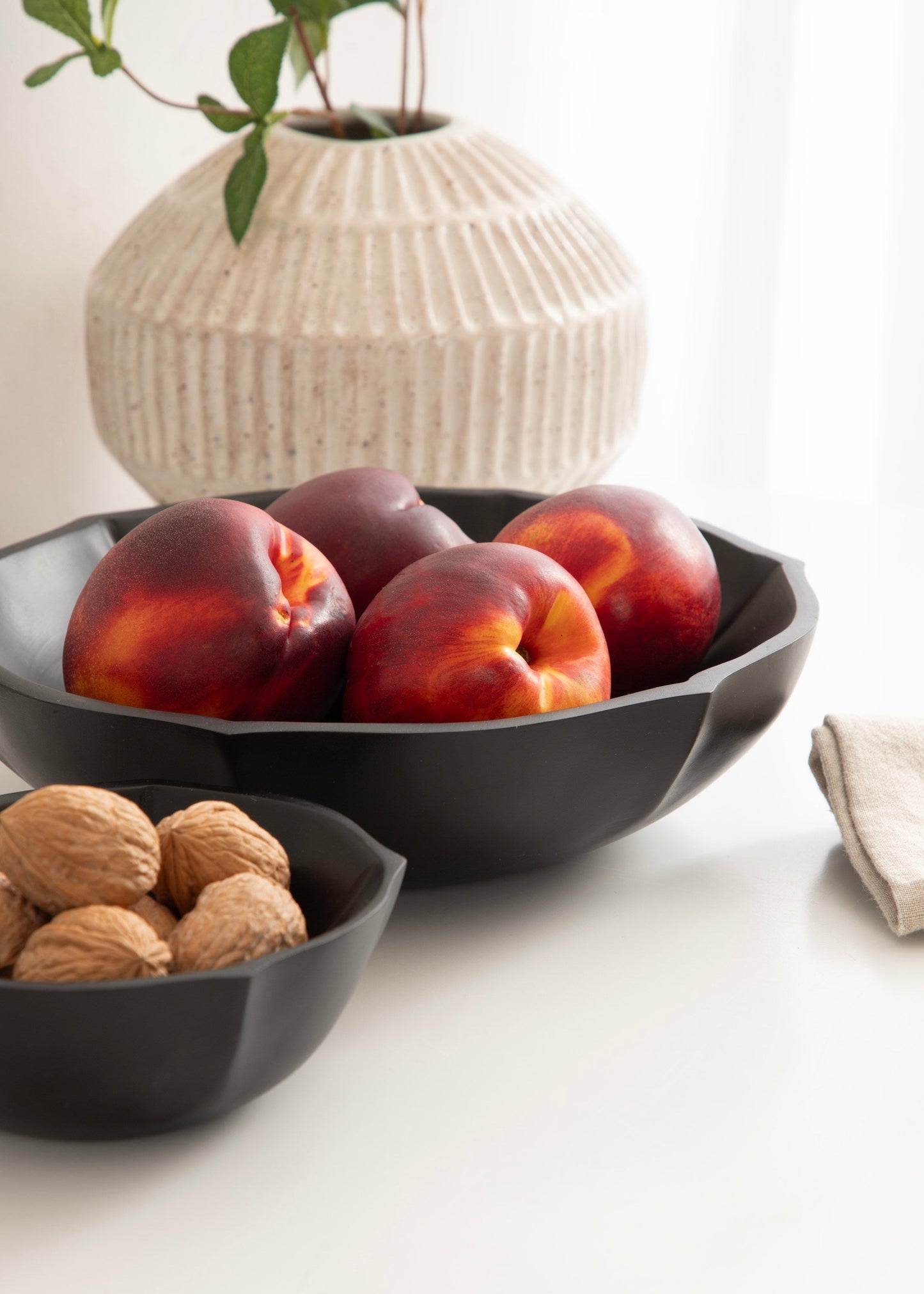 Lorah Wood Bowl Set