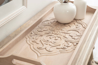Adhira Carved Decorative Tray