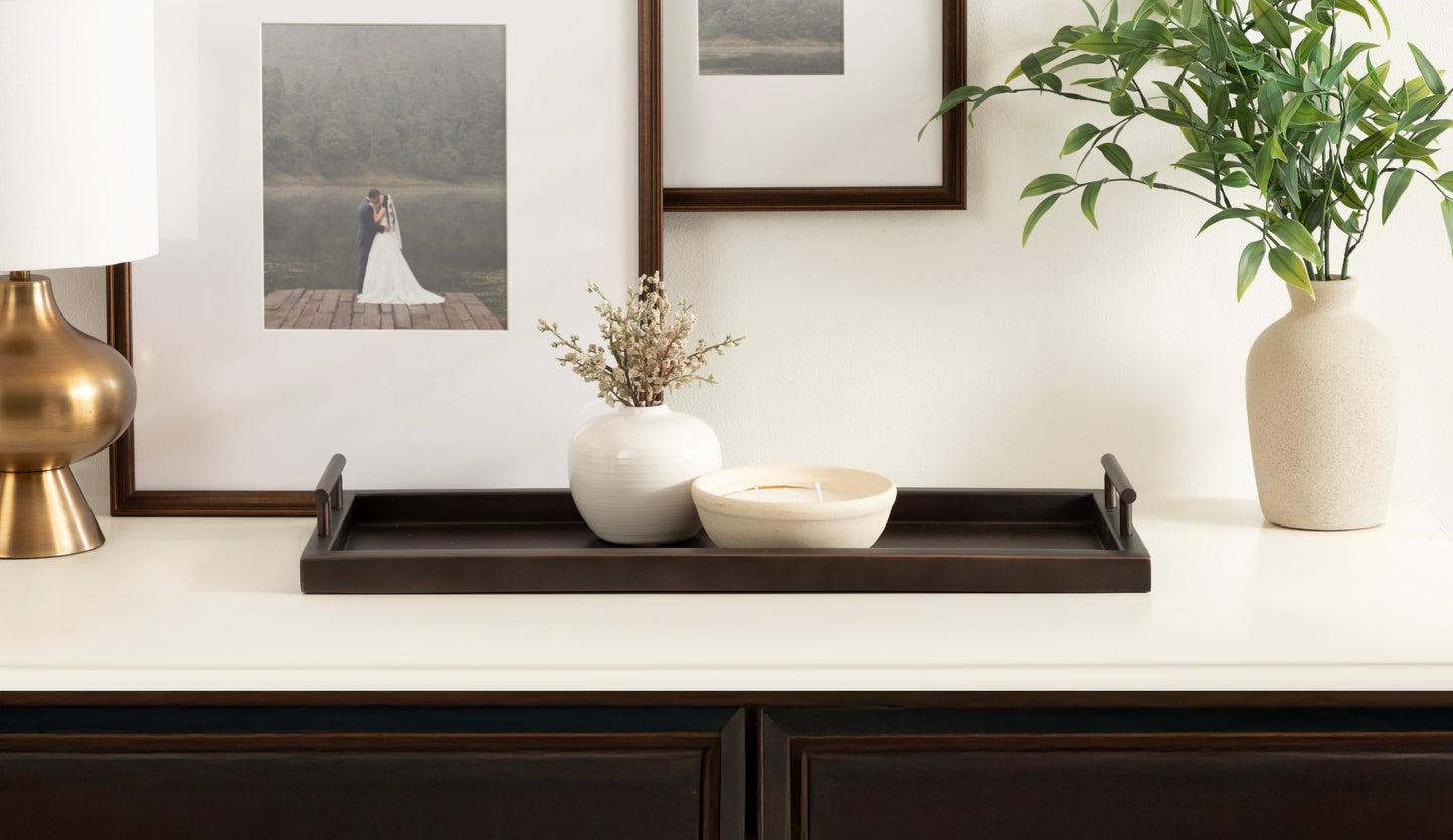 Halsey Rectangle Decorative Tray