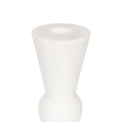 Maleea 2pc Marble Candle Holder