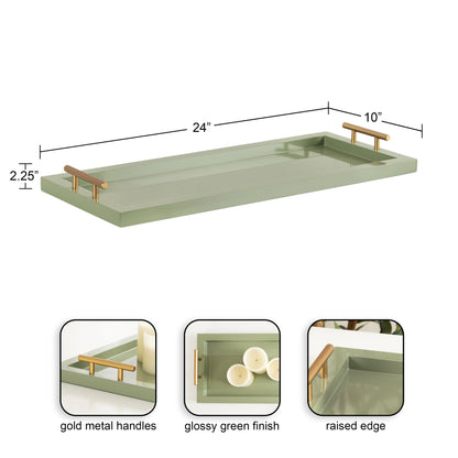 Halsey Rectangle Decorative Tray