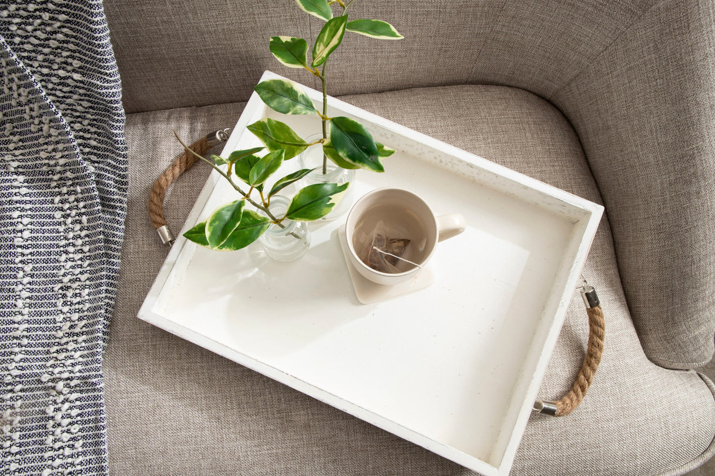 Bayville Wooden Decorative Tray