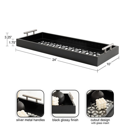 Caspen Rectangle Decorative Tray