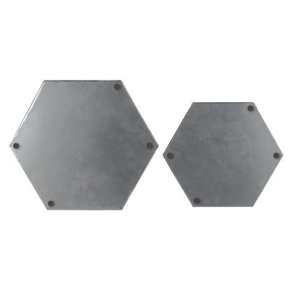 Felicia Nesting Metal Mirrored Decorative Trays