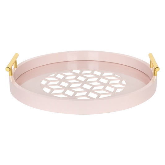 Caspen Round Decorative Tray