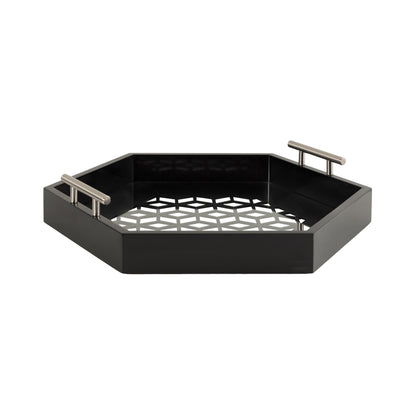 Caspen Hexagon Decorative Tray